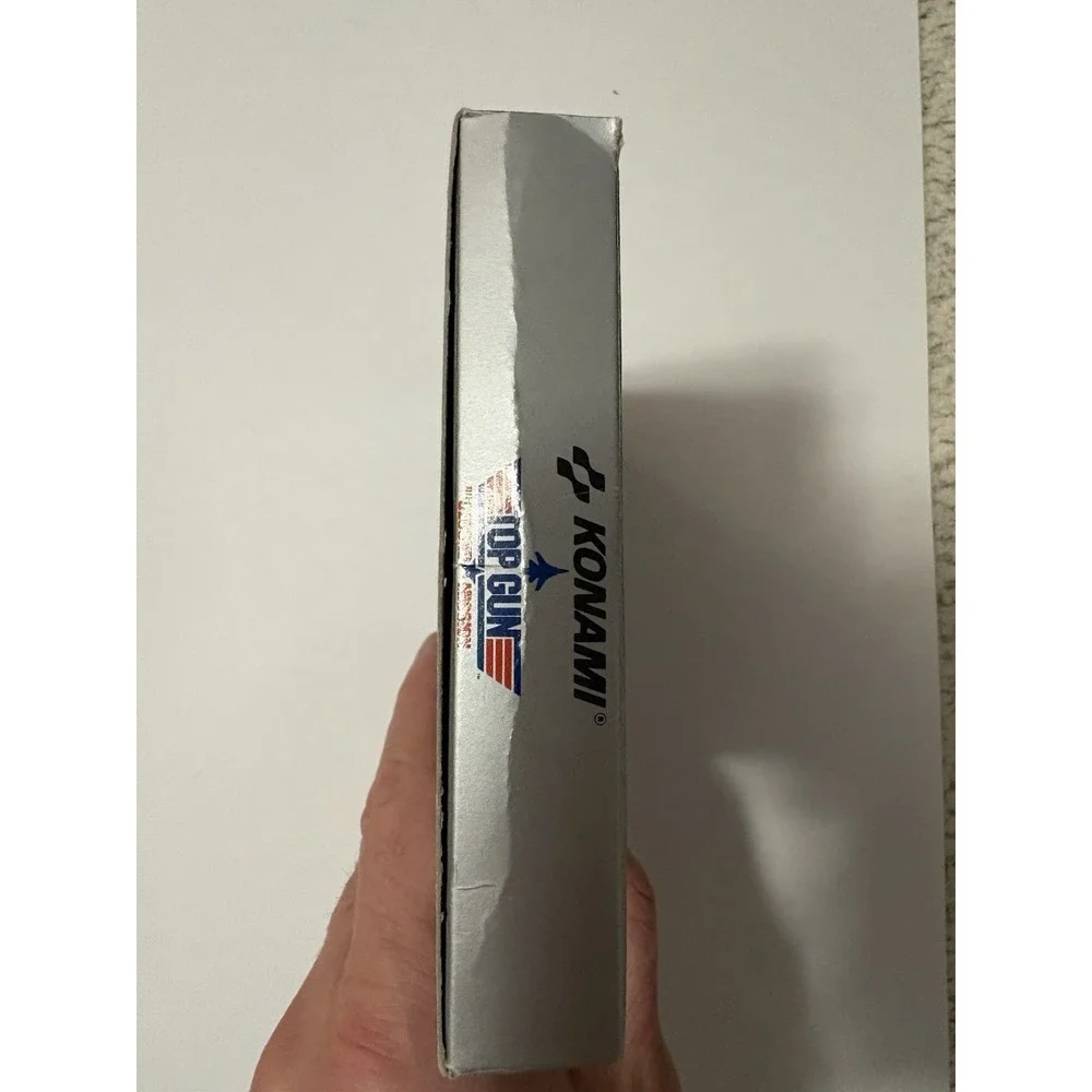 Nintendo NES Top Gun The Second Mission Konami Multiplayer Manual NTSC